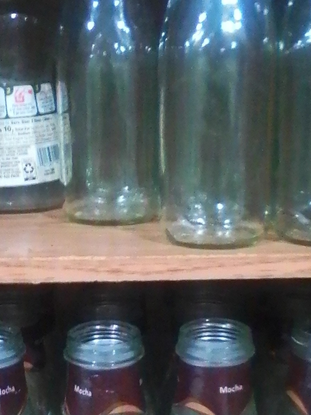 Craft Clear Glass Bottles and Jars - Transparent Set